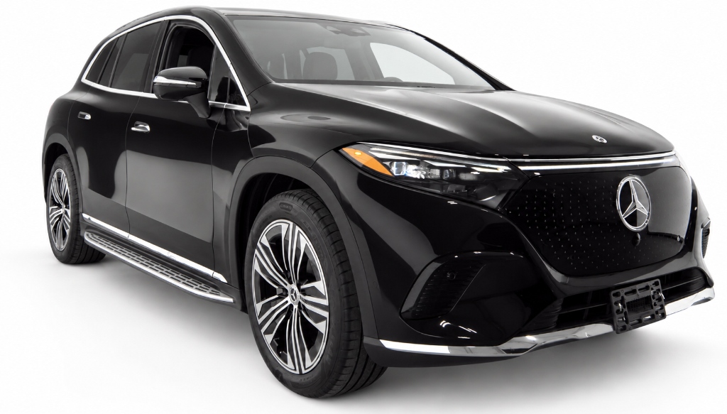 2023 Mercedes-Benz EQS 450 4MATIC SUV - Front Three-Quarter Profile